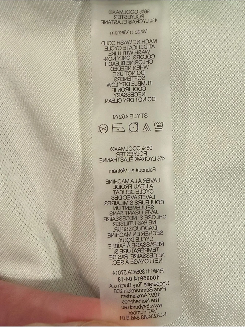 TORY SPORT Women's Light Sage Sleeveless Polo Shirt Sz Large $198 MSRP